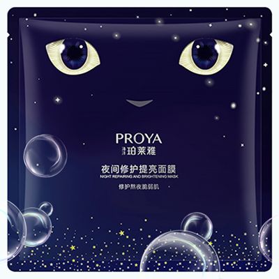 j9.com夜间修护提亮面膜